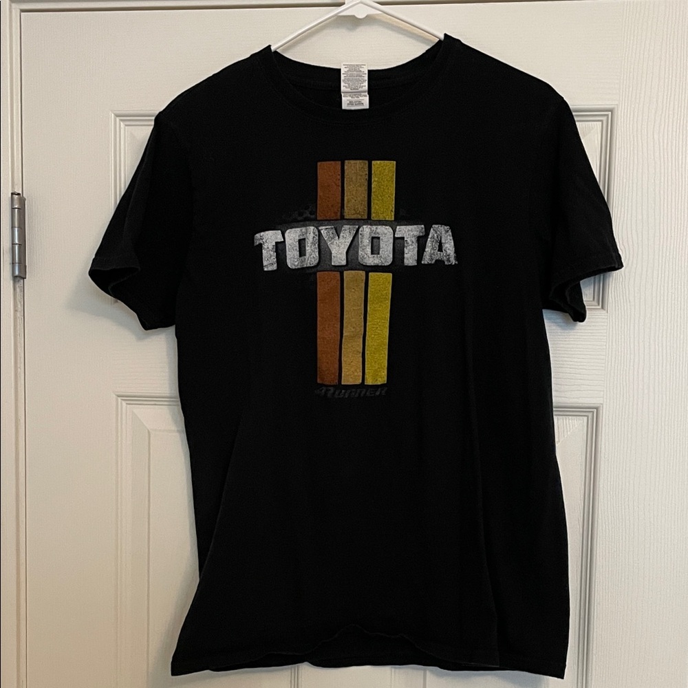 Toyota Black T-Shirt with Logo